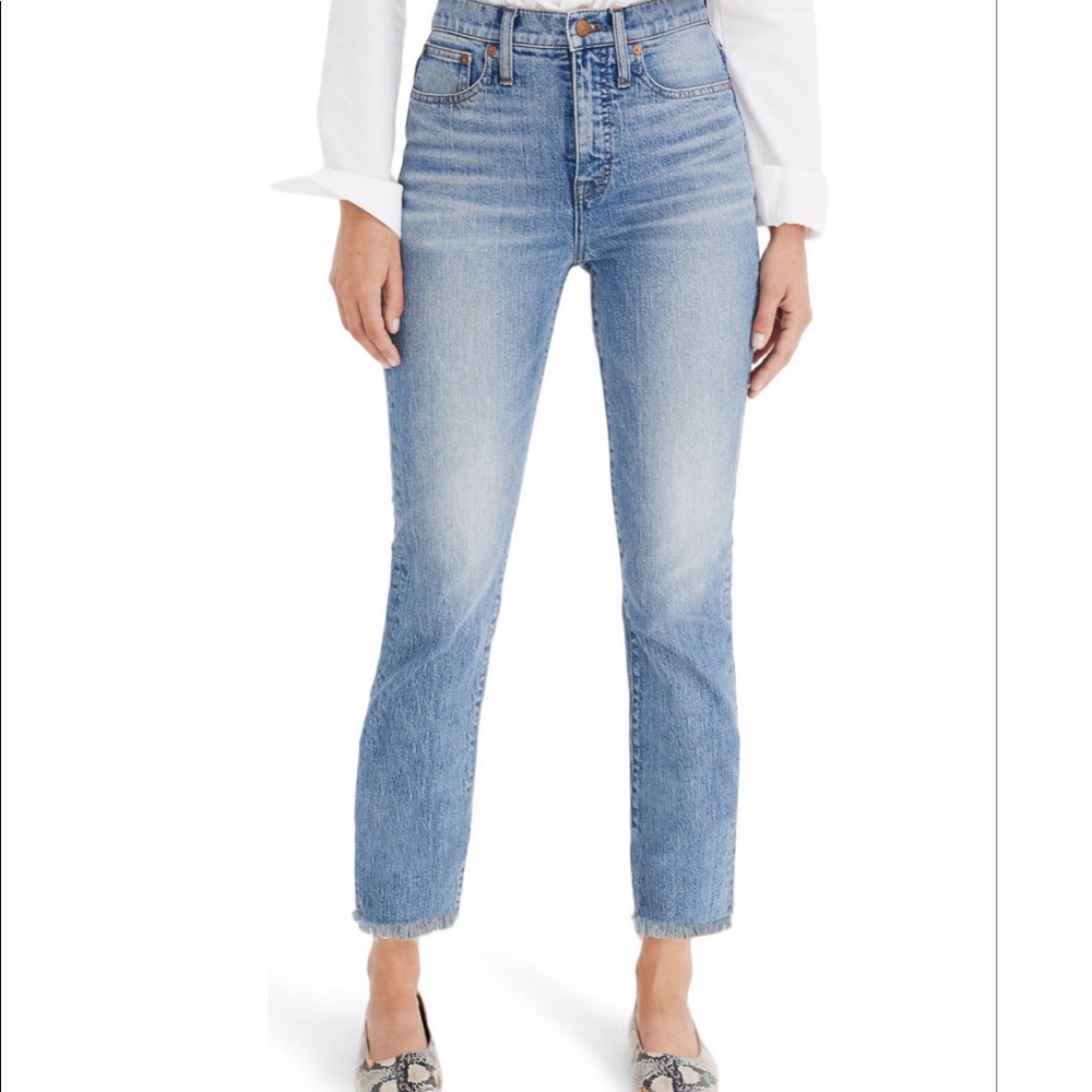 Perfect vintage jean by madewell in ainsworth wash